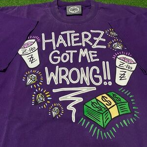 Vintage 00’s Algierz Z-RO King of the Ghetto T-Shirt XXL Houston Rap S.U.C. RARE